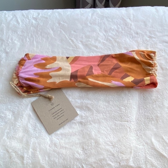 New! Free People x Stone Fox Swim Lele knotted bikini top tropics 14900 - Picture 6 of 11